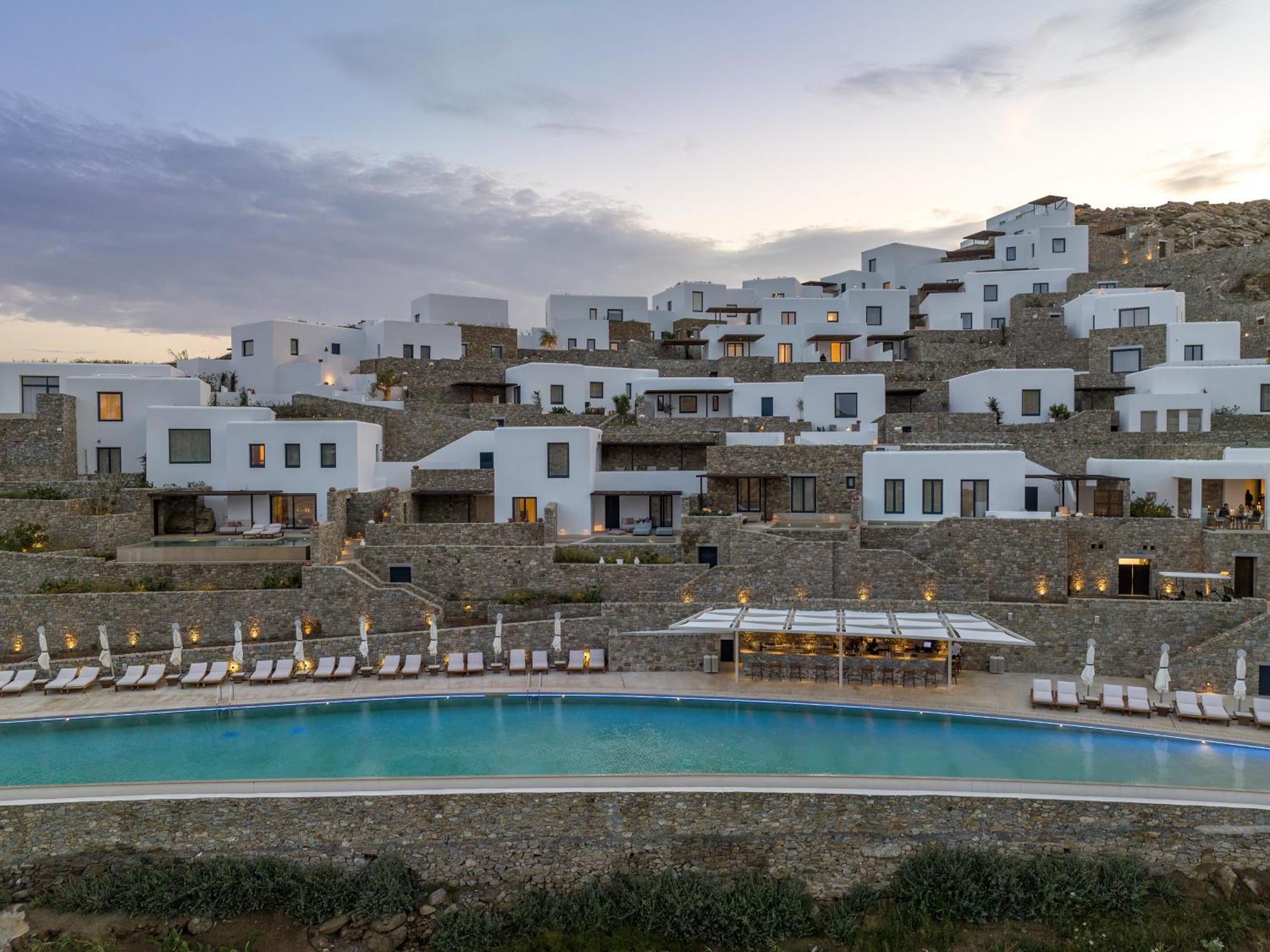 Hotel Cali Mykonos Kalafatis Exterior foto