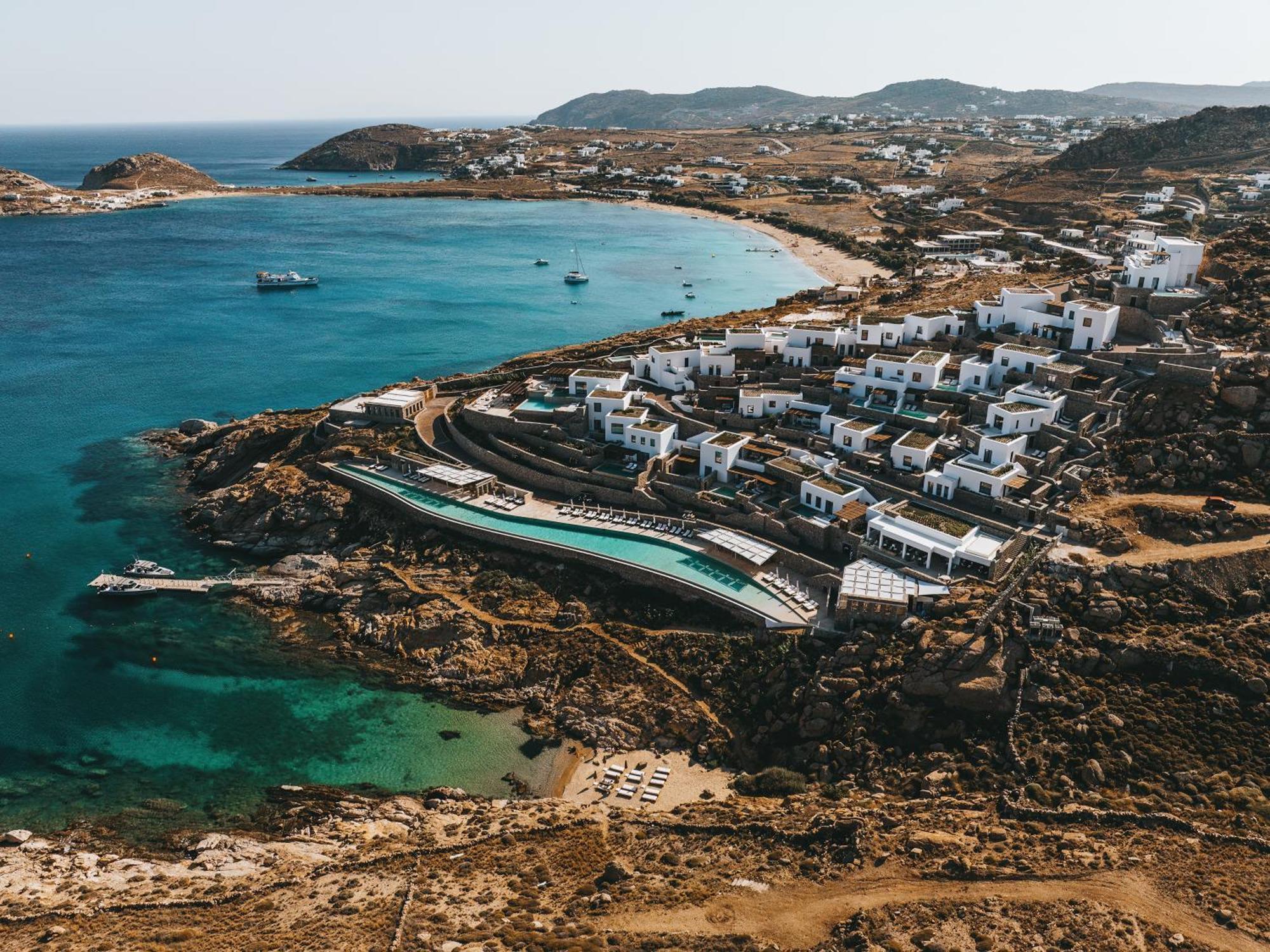 Hotel Cali Mykonos Kalafatis Exterior foto