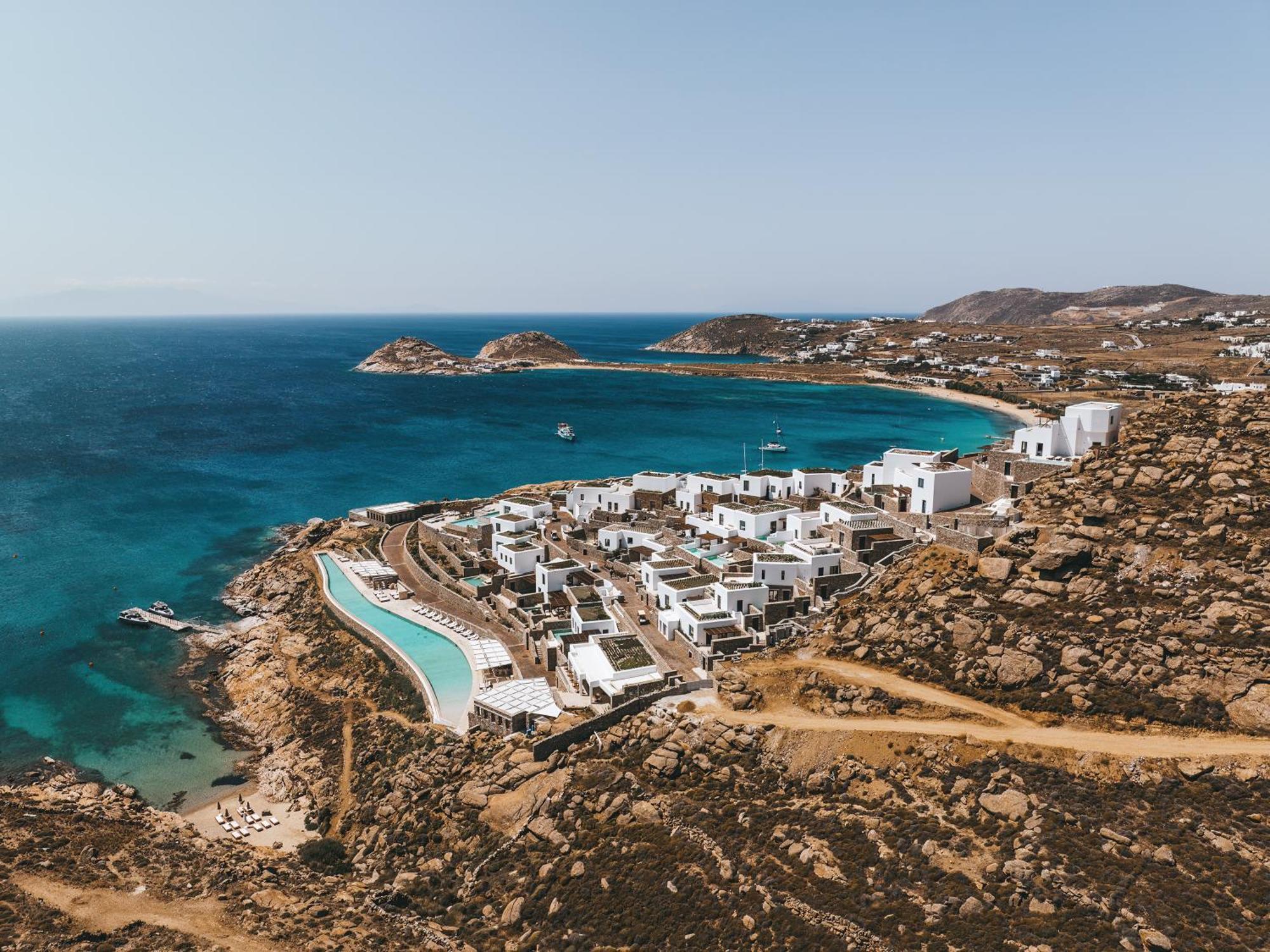 Hotel Cali Mykonos Kalafatis Exterior foto